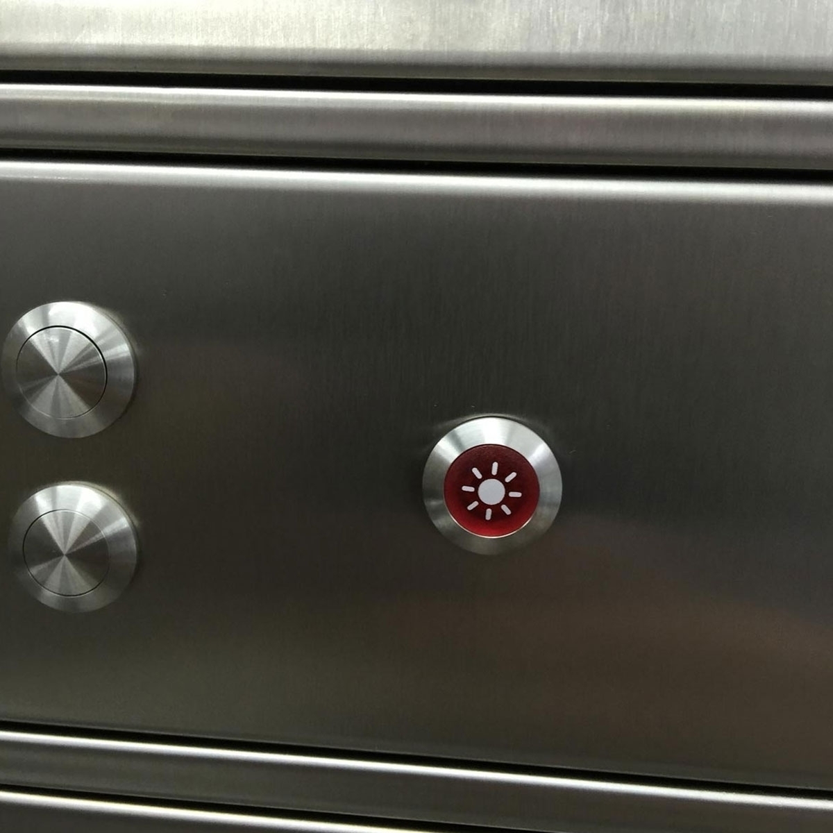 Cassetta postale da incasso BASIC Plus 382XU UP in 2 pezzi in acciaio inox con campanello e vano portagiornali Cassetta postale da incasso BASIC Plus 382XU UP in 2 pezzi in acciaio inox con campanello e vano portagiornali