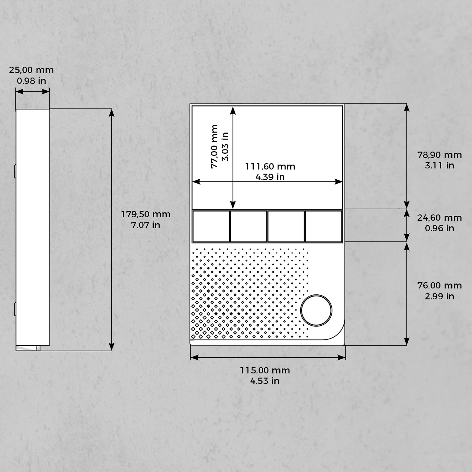 Stacja domowa DoorBird IP VIDEO A1101 Stacja domowa DoorBird IP VIDEO A1101
