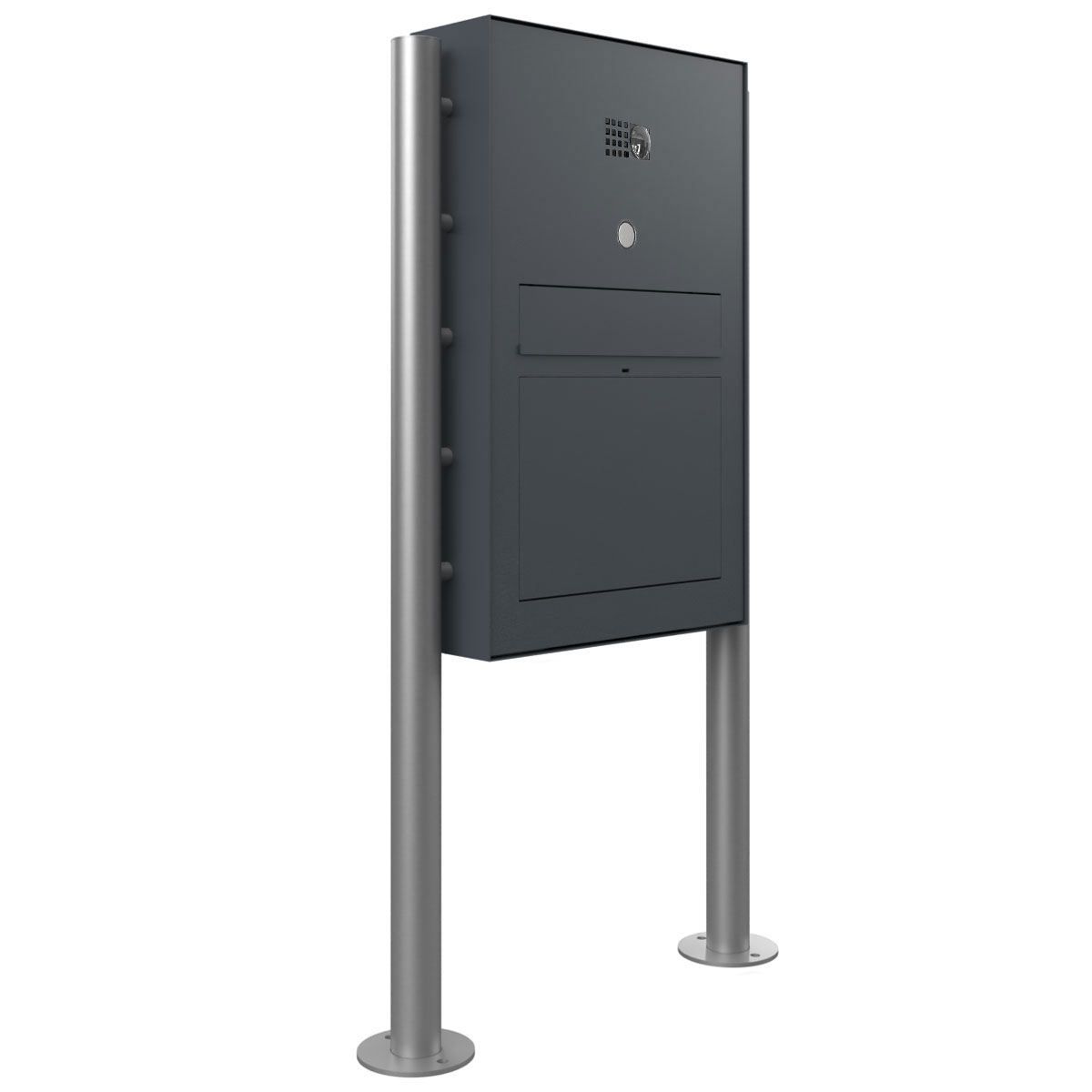 Cassetta per le lettere GRIMM di design - colore a scelta con COMELIT Ultra - set VIDEO