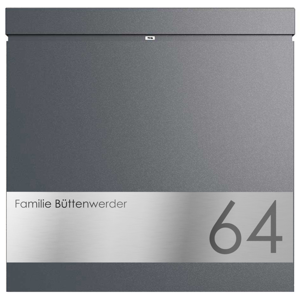 a1c38c5627acdd2014cb679b21ce80288e78bff6 Briefkasten BRENTANO® - Design Elegance 2 - RAL nach Wahl