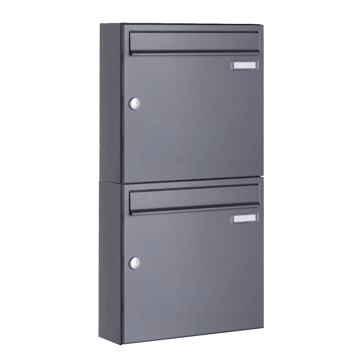 2er 1x2 surface-mounted letterbox design BASIC 382A AP - DB703 micaceous iron ore 2er 1x2 surface-mounted letterbox design BASIC 382A AP - DB703 micaceous iron ore