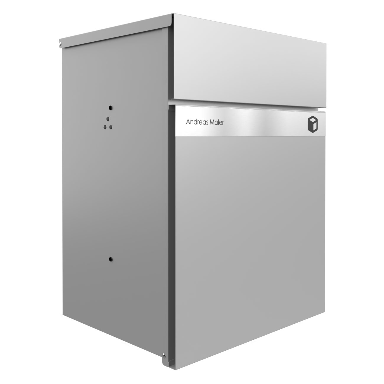 Caja para paquetes de superficie KANT Edition - Design Elegance 2 - Aluminio gris RAL 9007