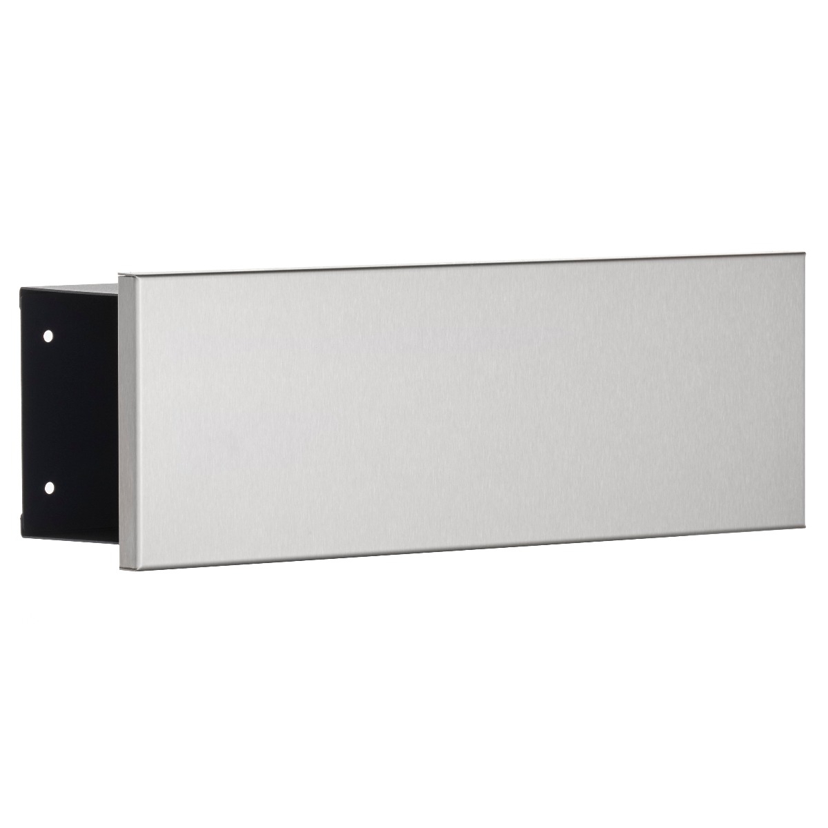 c7b9a7a8846d3e30fe9b2a2ba4dc4911f61f6a67 Design newspaper compartment model 143-7016VA - stainless steel V4A - RAL 7016 anthracite grey