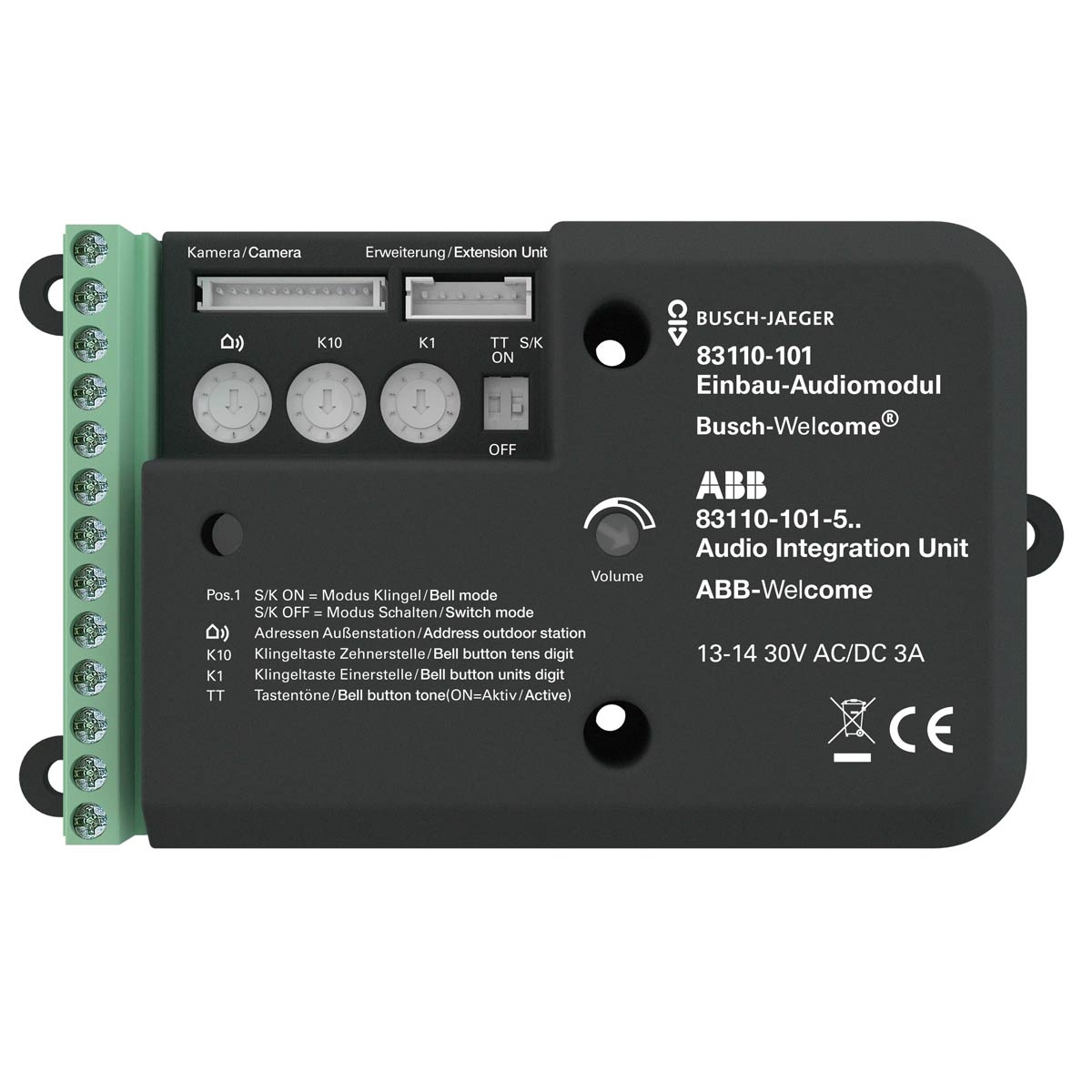 Modulo audio integrato Busch-Jaeger Modulo audio integrato Busch-Jaeger