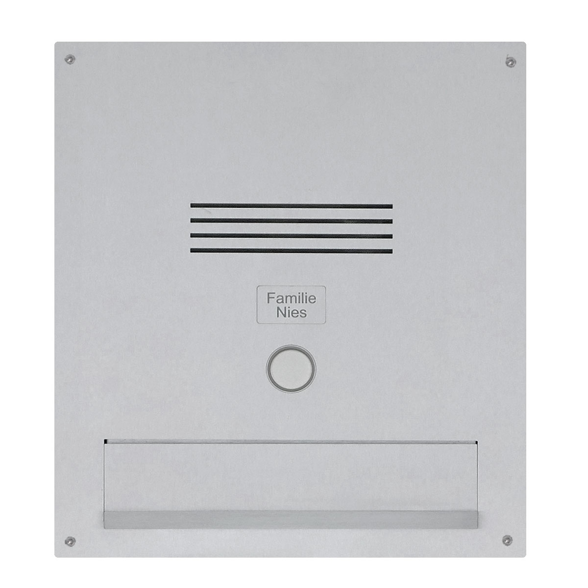 Briefeinwurf aus Edelstahl - Einwurf 240x35mm - 300x375mm - Kamera- Sprechstelle - INDIVIDUELL Briefeinwurf aus Edelstahl - Einwurf 240x35mm - 300x375mm - Kamera- Sprechstelle - INDIVIDUELL
