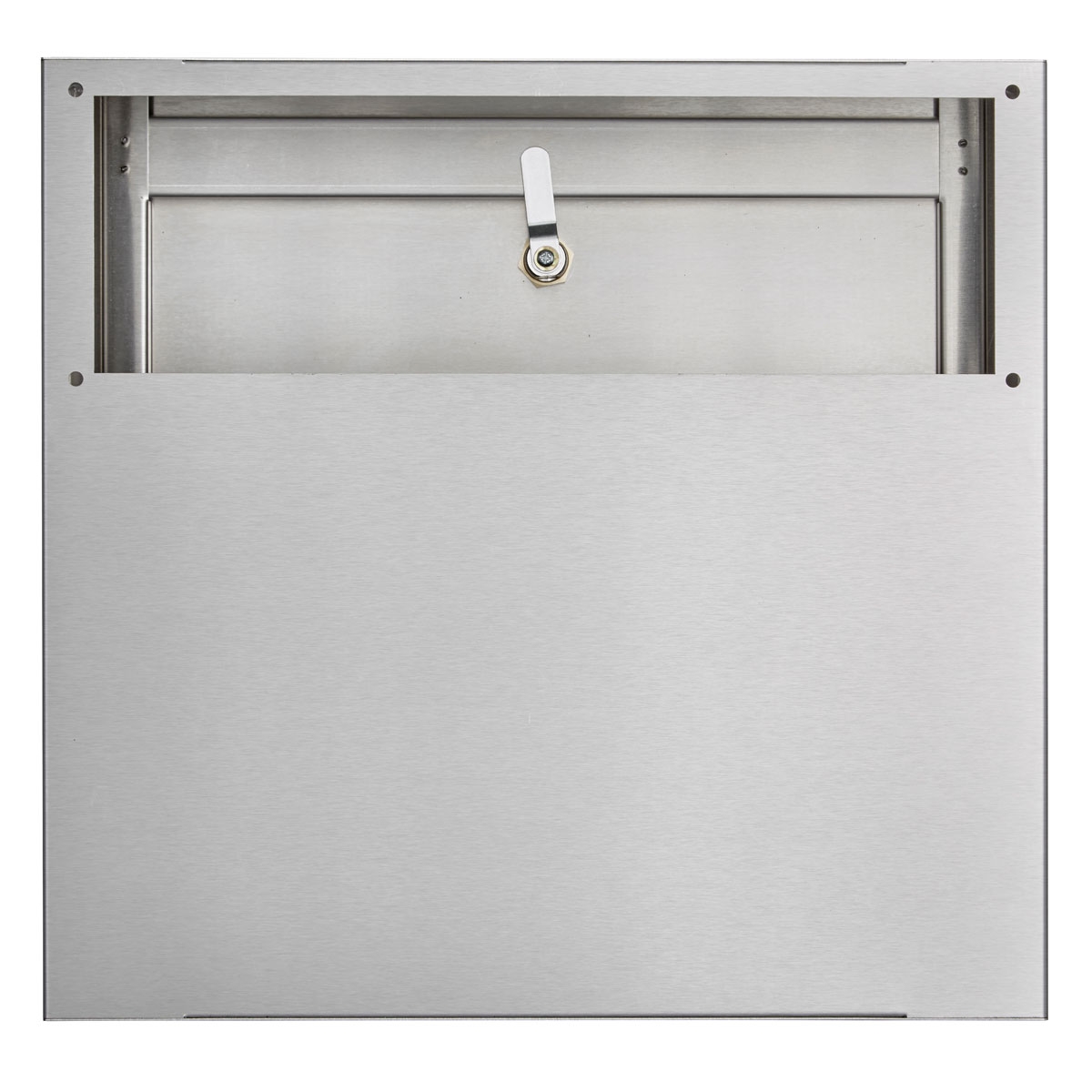 Cassetta per le lettere in acciaio inox per porte interne BIG - Adatta alla fessura per le lettere 410x140 mm Cassetta per le lettere in acciaio inox per porte interne BIG - Adatta alla fessura per le lettere 410x140 mm