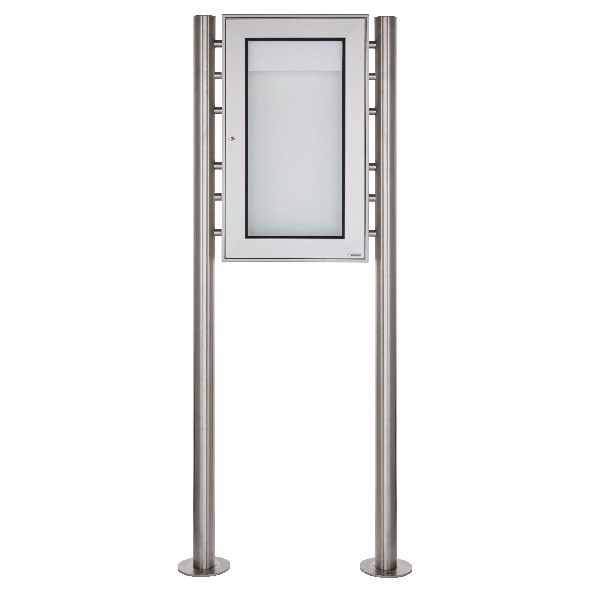 Vrijstaande vitrinekast BASIC 389 ST-R - 355x660 - Roestvrij stalen standelementen Vrijstaande vitrinekast BASIC 389 ST-R - 355x660 - Roestvrij stalen standelementen