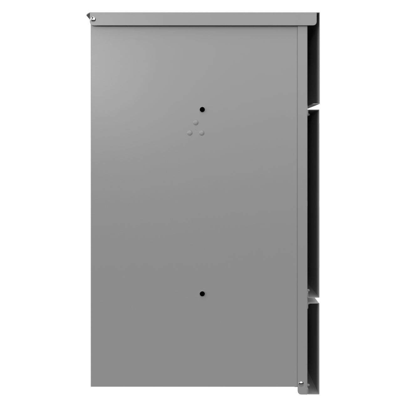Cassetta per pacchi da esterno KANT Edition - Design Elegance 4 - Alluminio grigio RAL 9007