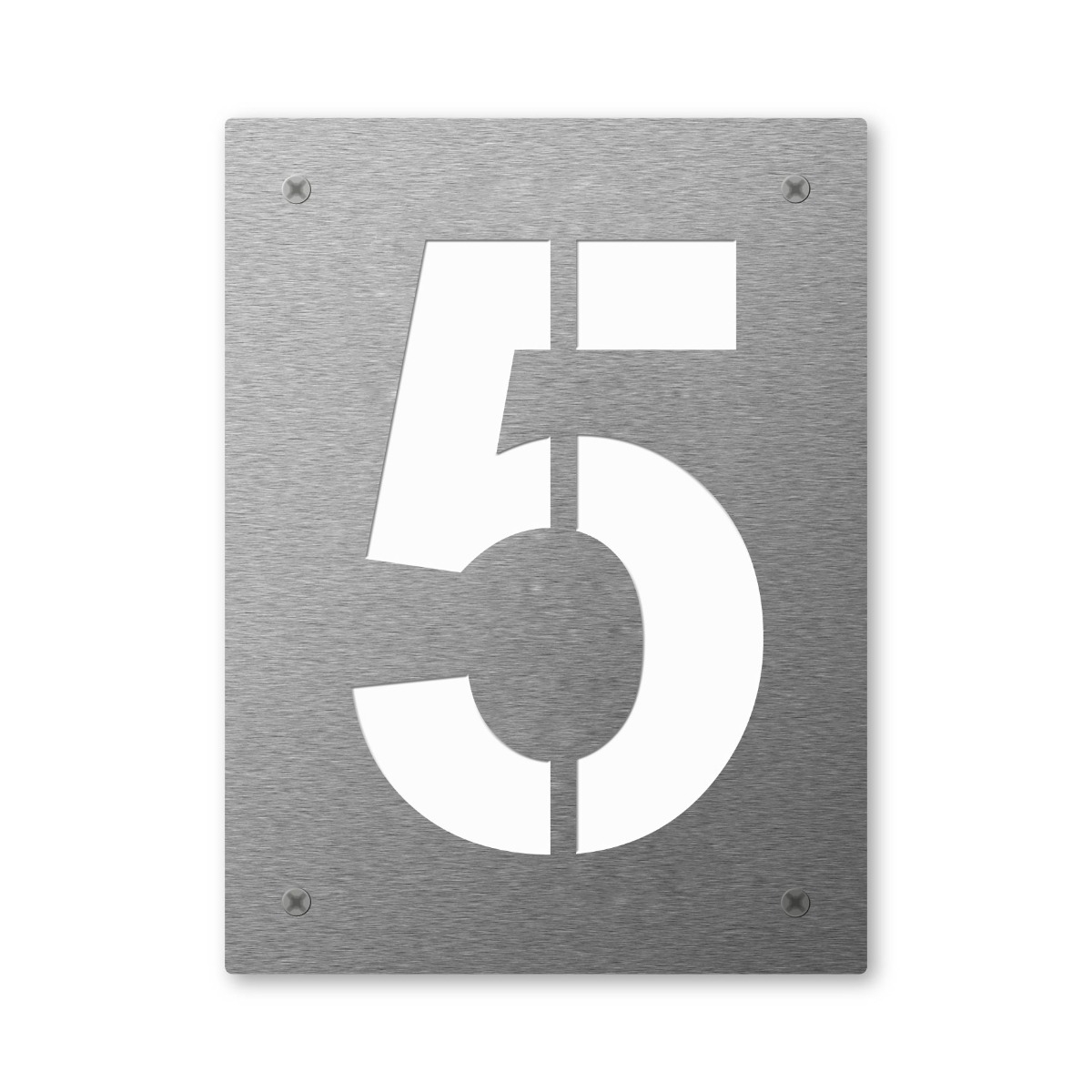 Stainless steel house number Heym 240mm