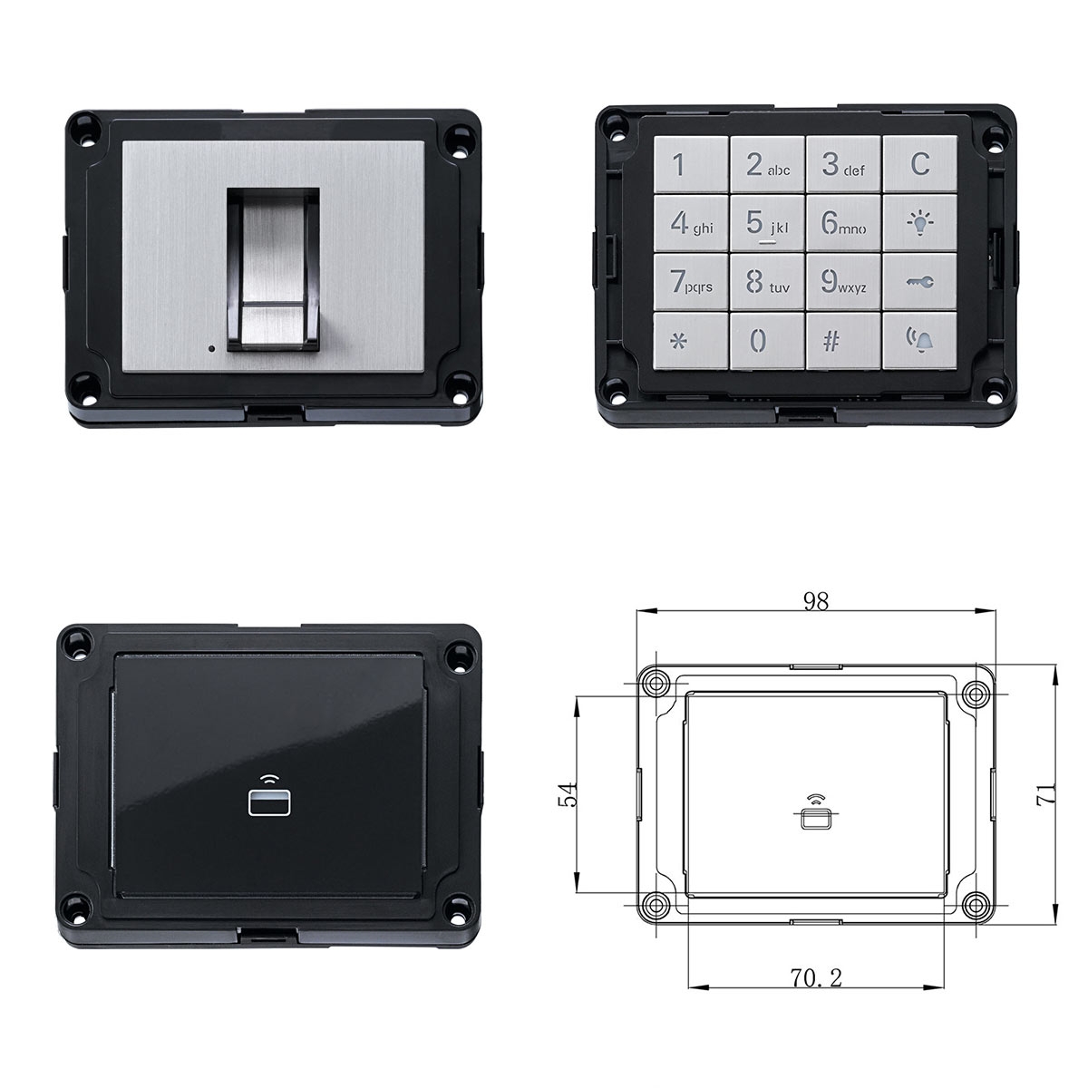 Busch-Jaeger access control module 83170/83171/83172 prepared Busch-Jaeger access control module 83170/83171/83172 prepared