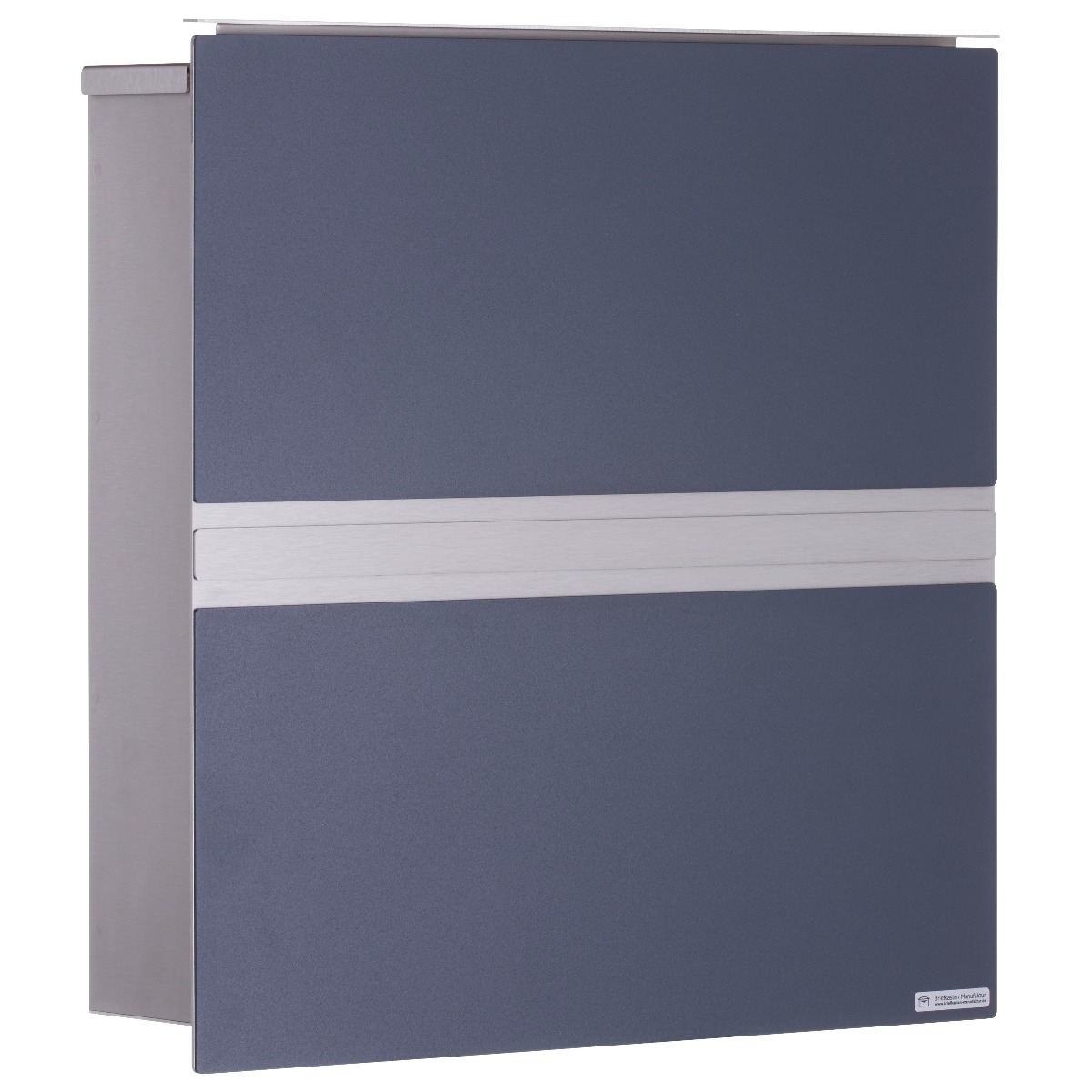 Edelstahl Design Briefkasten KÄSTNER - Design Linie "ONE" in RAL nach Wahl Edelstahl Design Briefkasten KÄSTNER - Design Linie "ONE" in RAL nach Wahl