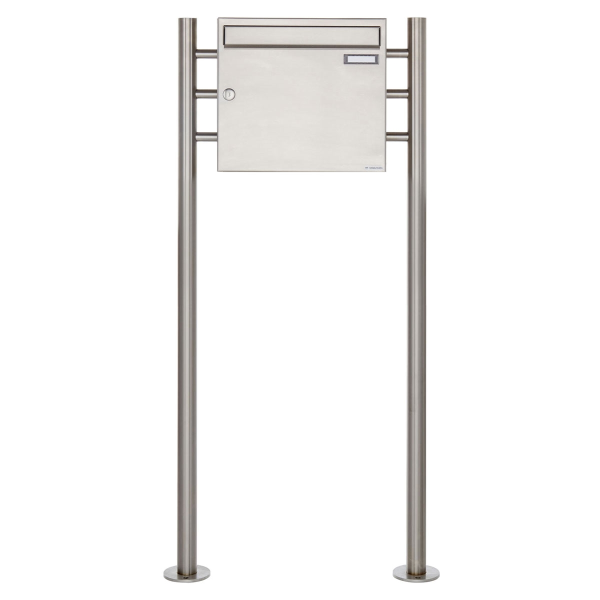 Edelstahl Standbriefkasten Design BASIC 381 ST-R Edelstahl Standbriefkasten Design BASIC 381 ST-R