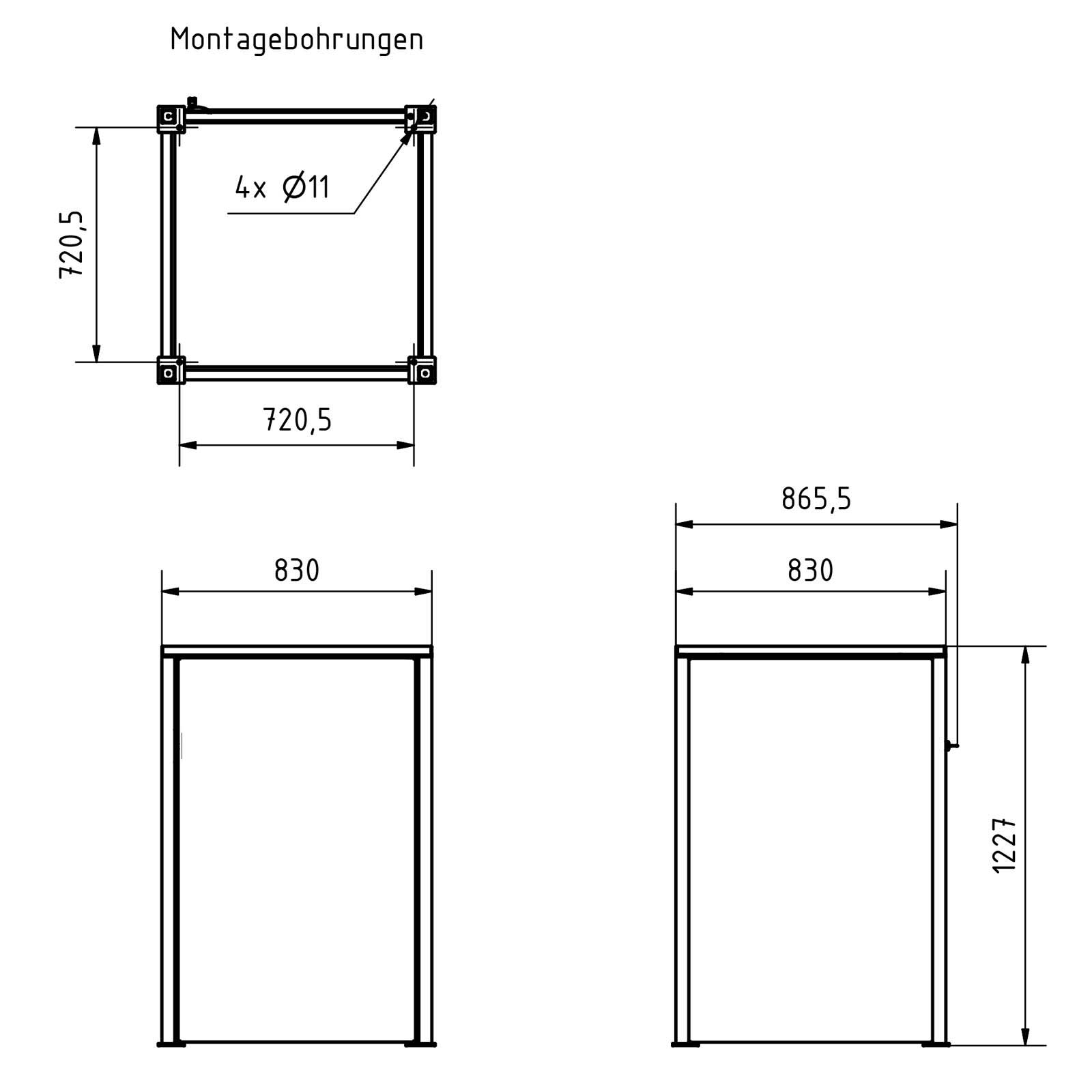 Abmessungen Abmessungen