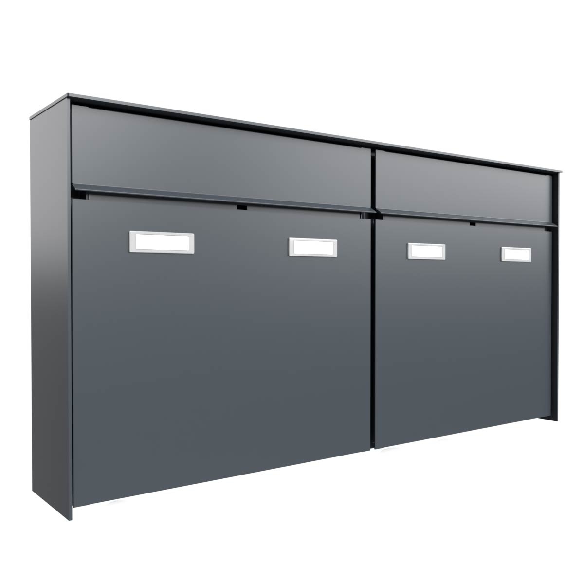 2x1 Boîte aux lettres design apparente GOETHE AP - RAL au choix