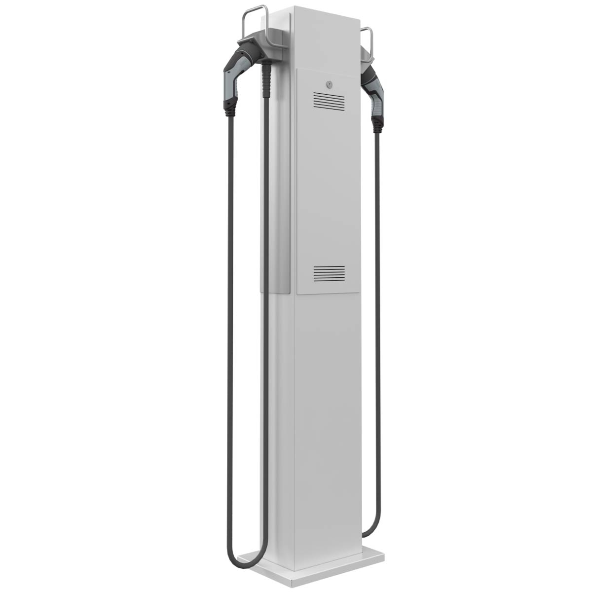 Ladesäule Draw BASIC Charge 2 - 22kW/32A mit 2x Typ 2 Ladekabel Ladesäule Draw BASIC Charge 2 - 22kW/32A mit 2x Typ 2 Ladekabel