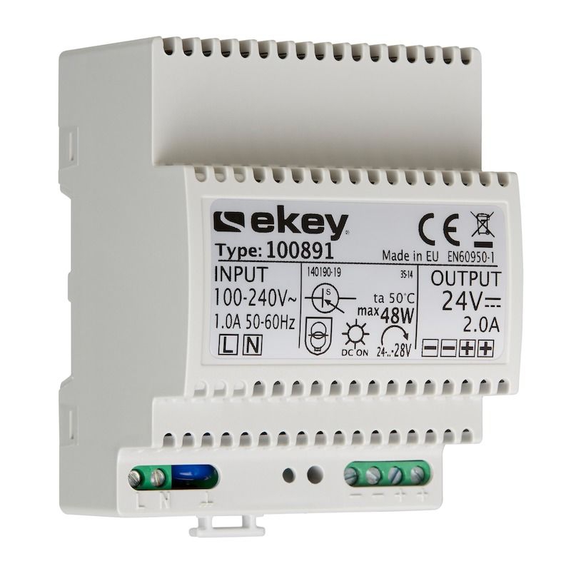 ekey NT REG 230 VAC/24 VDC/2 A ekey NT REG 230 VAC/24 VDC/2 A