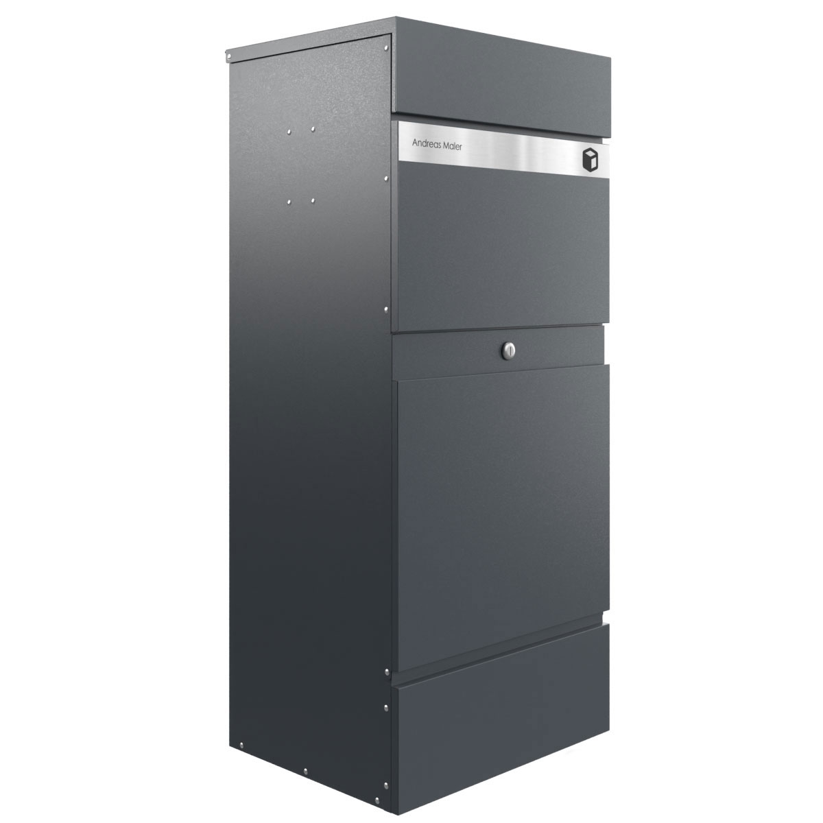 Standbriefkasten Paketbox KLEIST Edition - Design Elegance 2 - RAL 7016 anthrazitgrau Standbriefkasten Paketbox KLEIST Edition - Design Elegance 2 - RAL 7016 anthrazitgrau