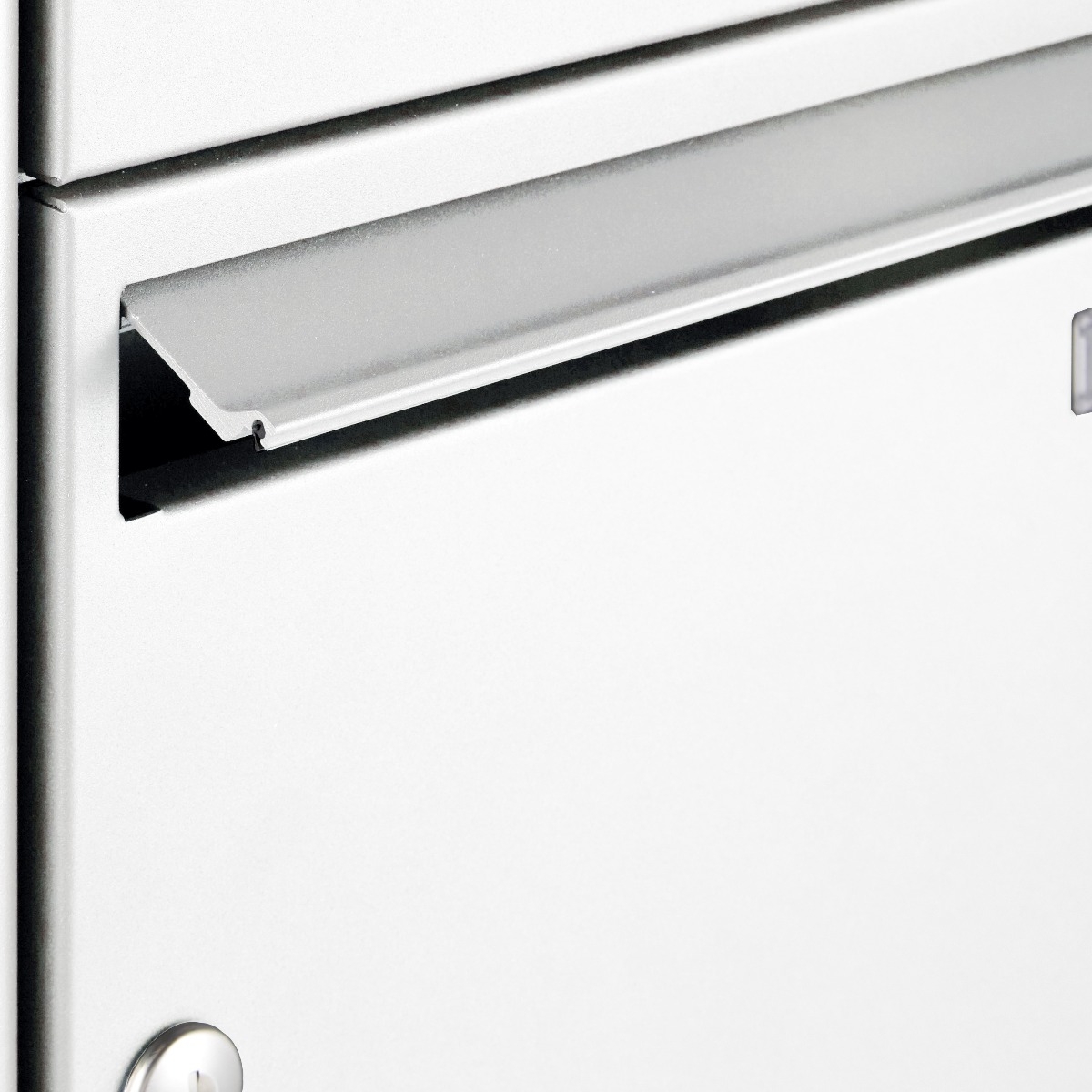 Aufputz Briefkasten Design BASIC 382A AP - 355x330x150 - RAL 9016 verkehrsweiß Aufputz Briefkasten Design BASIC 382A AP - 355x330x150 - RAL 9016 verkehrsweiß