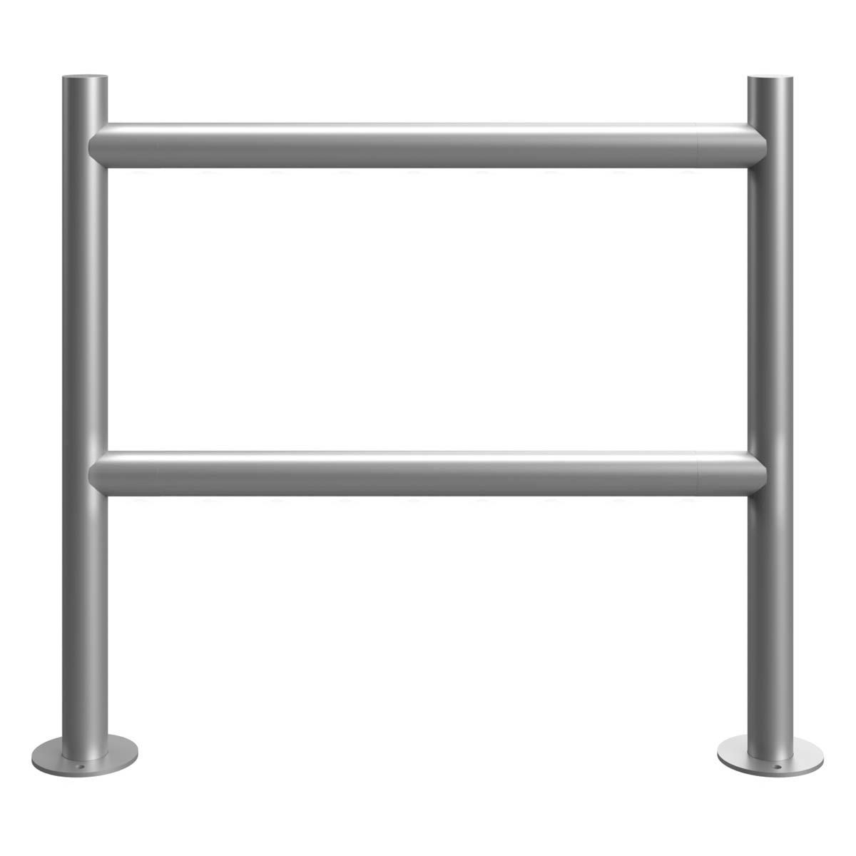 df27fd164b0da785761132446a2a137974cde842 Edelstahl Fahrrad-Anlehnbügel ACHIM mit Doppeltraverse - Edelstahl V2A geschliffen