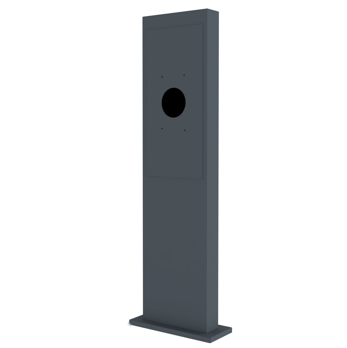 Edelstahl Stele GRIMM 605 - Wallbox vorbereitet - RAL nach Wahl Edelstahl Stele GRIMM 605 - Wallbox vorbereitet - RAL nach Wahl