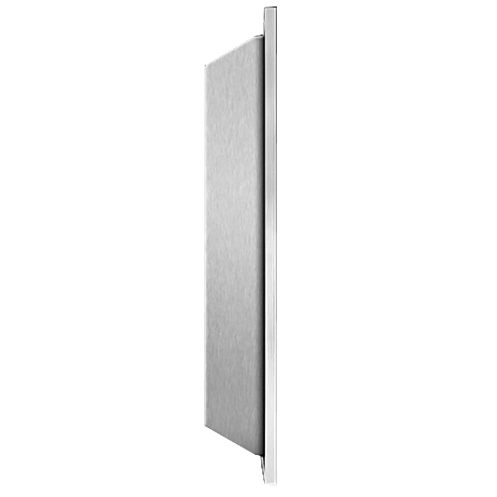 Edelstahl Türsprechanlage DESIGNER 529S Elegance I - RAL nach Wahl - Comelit AUDIO Komplettset