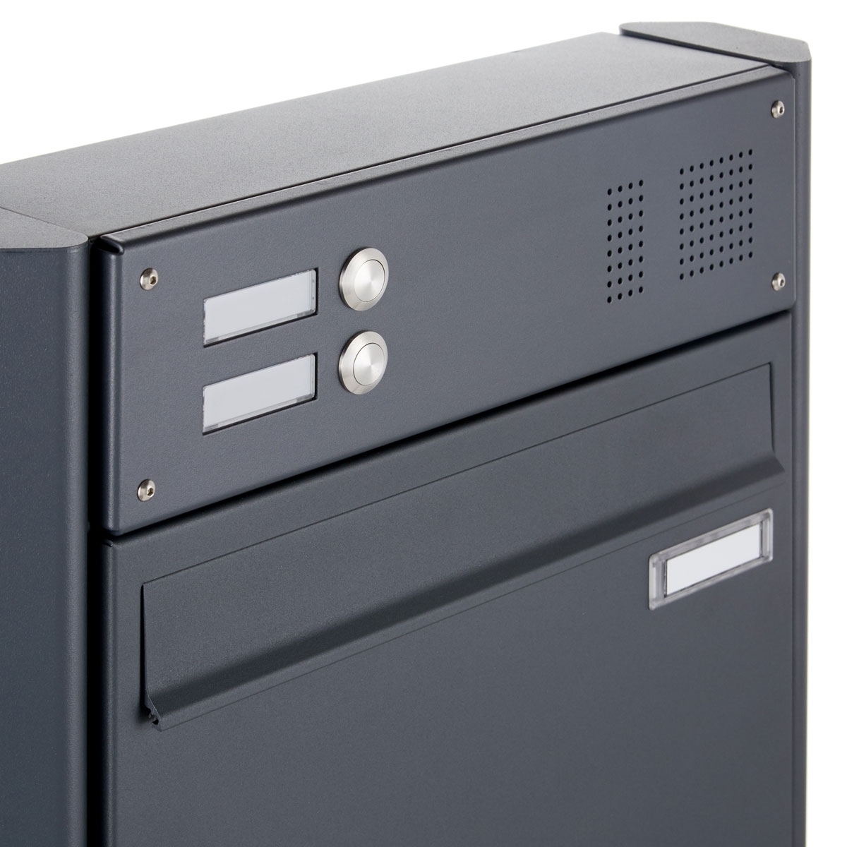 1er Edelstahl Zaunbriefkasten Design BASIC Plus 380XZ ST-T - RAL nach Wahl 1er Edelstahl Zaunbriefkasten Design BASIC Plus 380XZ ST-T - RAL nach Wahl