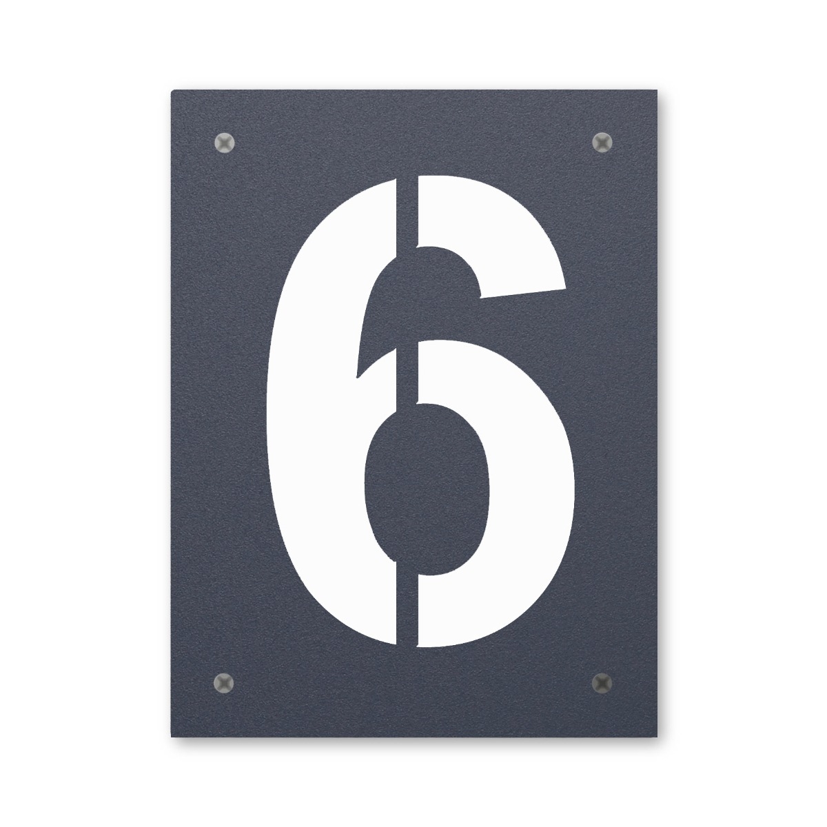 Numero civico in acciaio inox Heym 240 mm