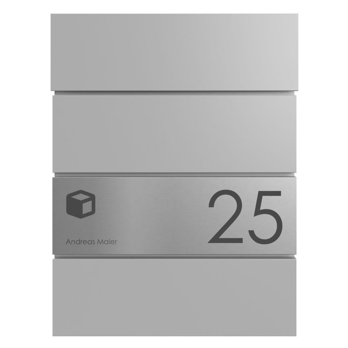 Aufputz Paketbox KANT Edition - Design Elegance 1 - RAL 9007 graualuminium Aufputz Paketbox KANT Edition - Design Elegance 1 - RAL 9007 graualuminium