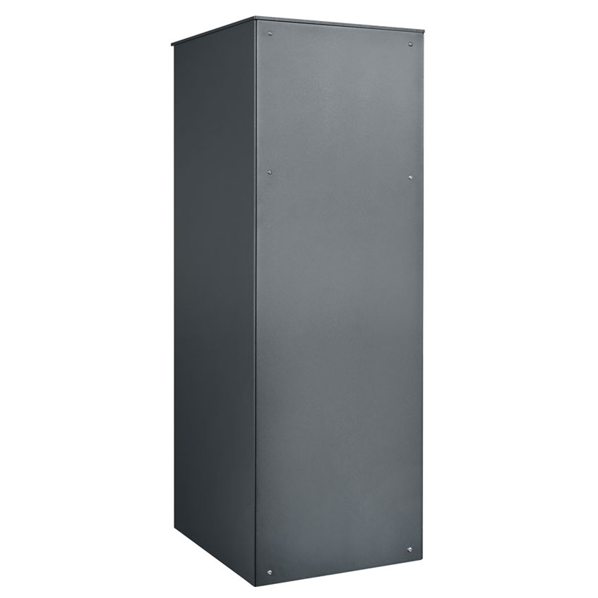 Stainless steel parcel letter box BASIC Plus 864XS with parcel compartment 550x370 - House number - RAL of your choice Stainless steel parcel letter box BASIC Plus 864XS with parcel compartment 550x370 - House number - RAL of your choice