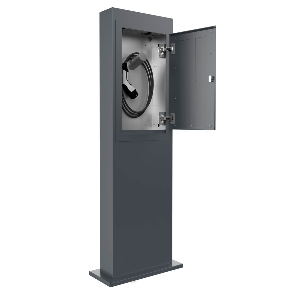 Ladesäule Grimm BASIC Charge 1X - 22kW/32A mit Typ 2 Ladekabel Ladesäule Grimm BASIC Charge 1X - 22kW/32A mit Typ 2 Ladekabel