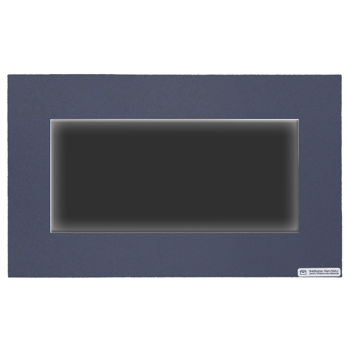 67762b528660e353d323bf0ef99cee40bffacf06 Pannello frontale in acciaio inox per l'installazione a incasso del sistema GIRA 106 - predisposto per 2 ingressi - RAL a scelta