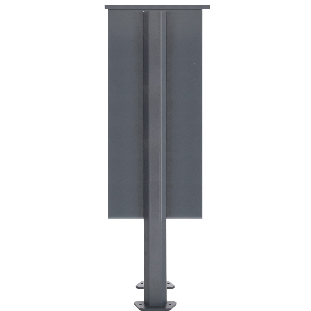 9-point stainless steel free-standing letterbox Design BASIC Plus 385XP ST-T - RAL of your choice 9-point stainless steel free-standing letterbox Design BASIC Plus 385XP ST-T - RAL of your choice