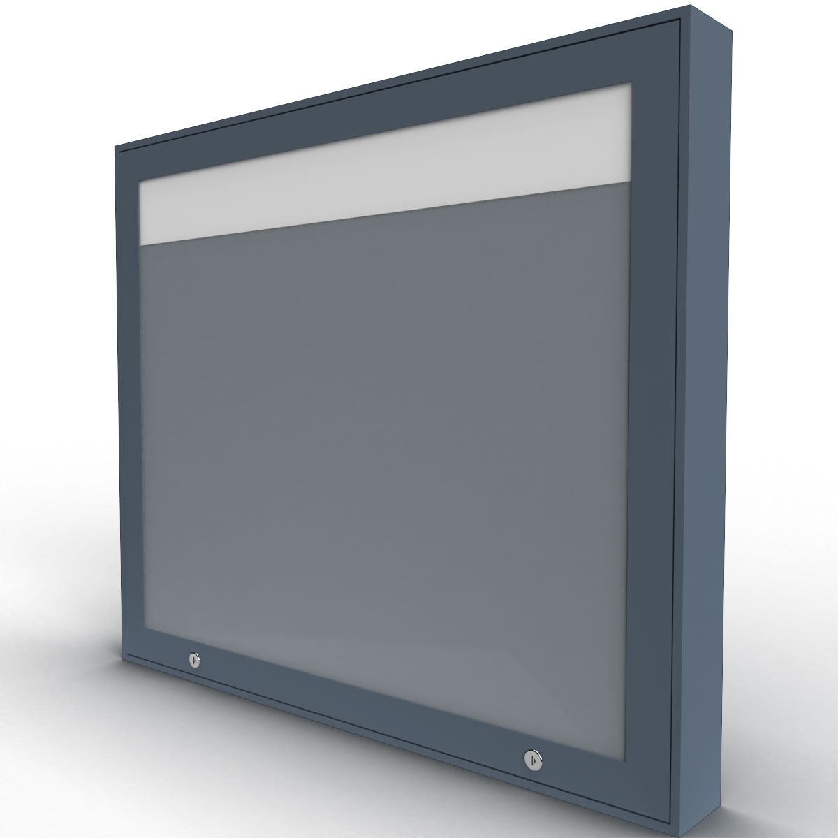Surface-mounted display case FLEMING AP - 8 × DIN A4 - 980 × 830 mm - RAL of your choice Surface-mounted display case FLEMING AP - 8 × DIN A4 - 980 × 830 mm - RAL of your choice