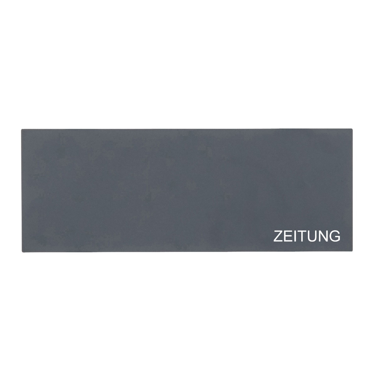 1610176959fc30771b9a2a86df9d0d079a1f3195 SCHILLER MEDIUM VAR design newspaper compartment - V2A stainless steel, powder-coated in RAL 7016 anthracite grey fine structure matt