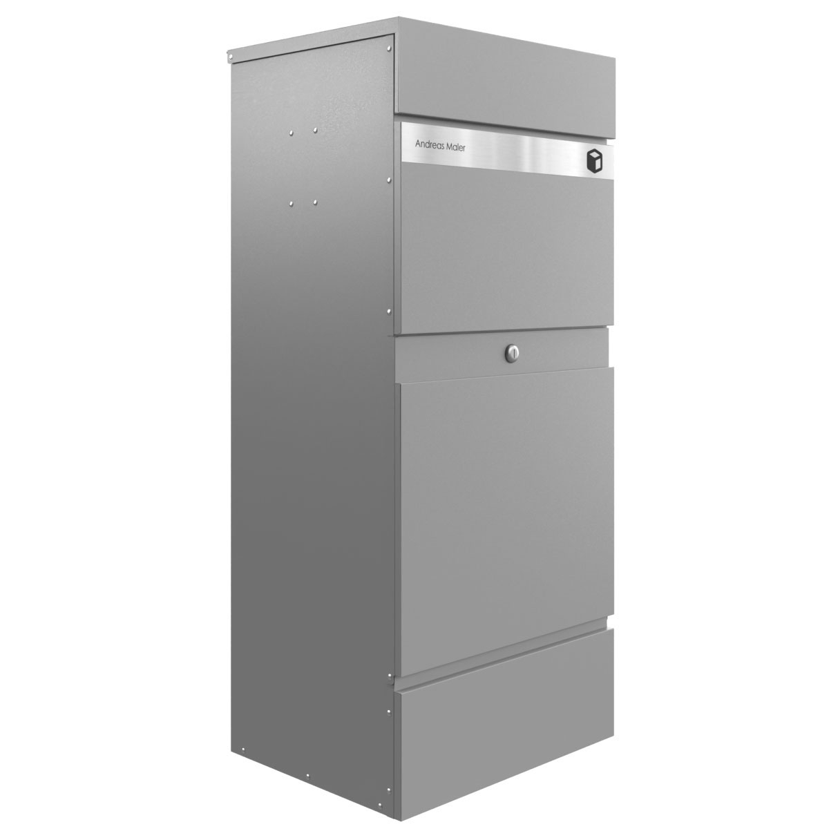 Parcel box KLEIST Edition - Design Elegance 2 - RAL 9007 grey aluminium Parcel box KLEIST Edition - Design Elegance 2 - RAL 9007 grey aluminium