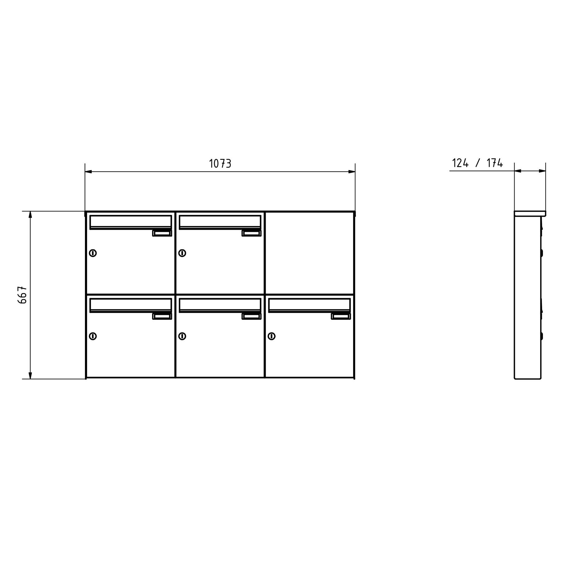 5er Edelstahl Aufputz Briefkasten Design BASIC Plus 382XA AP mit Klingelkasten - Edelstahl V2A 5er Edelstahl Aufputz Briefkasten Design BASIC Plus 382XA AP mit Klingelkasten - Edelstahl V2A