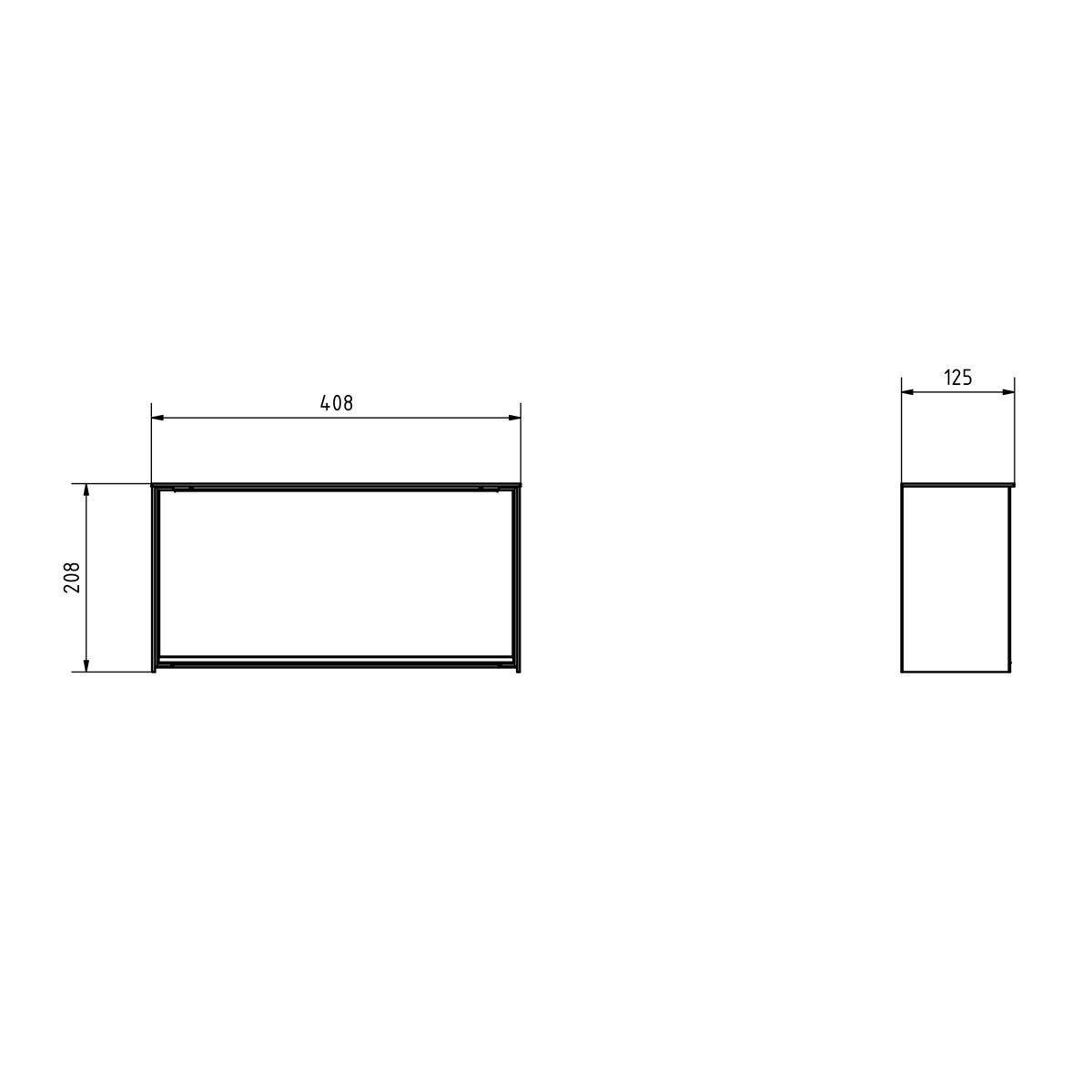 5cdacb6e96dc6d4cf4e1afdd059180b0bd729efc Design surface-mounted newspaper box GOETHE AP - RAL of your choice
