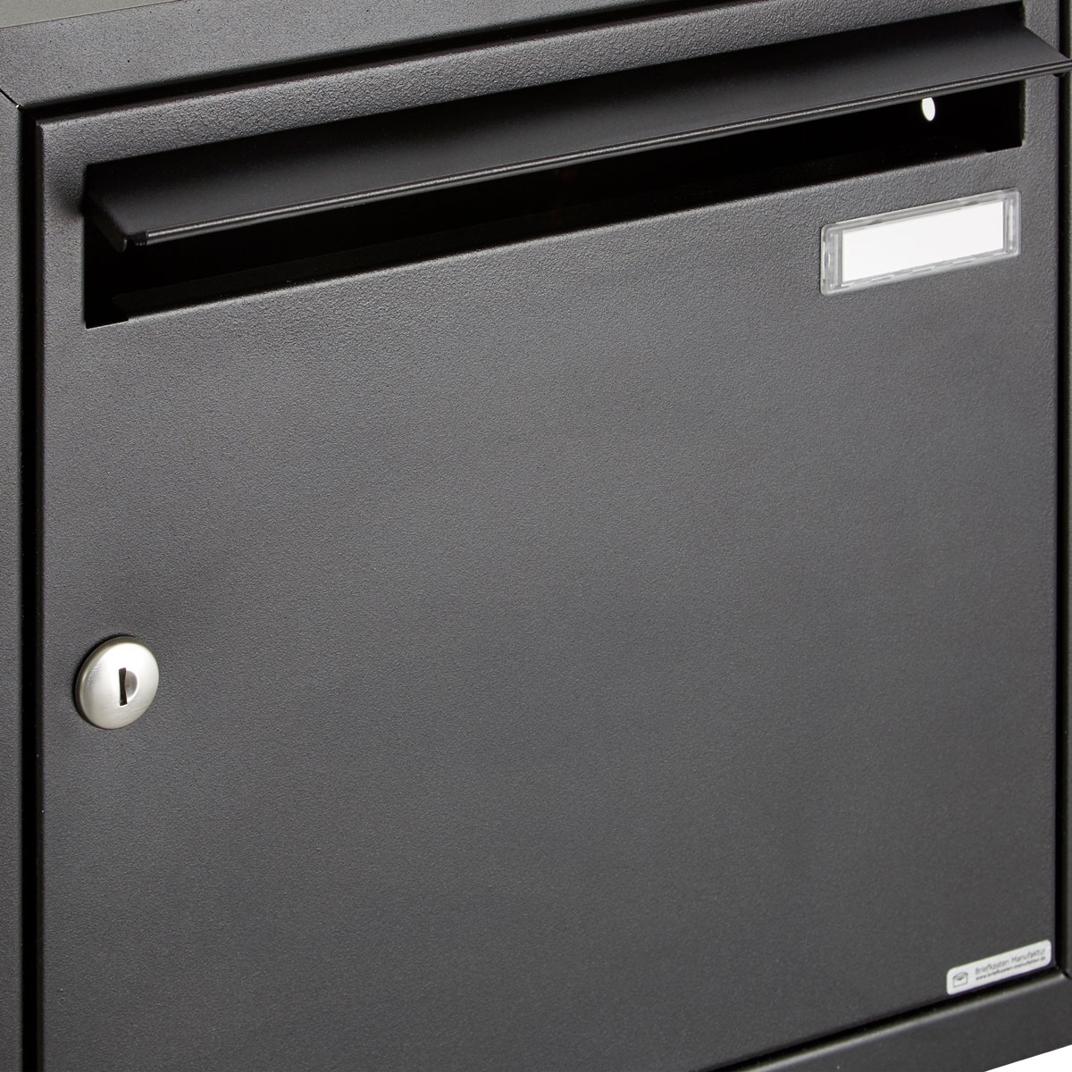 4er 2x2 Edelstahl Standbriefkasten Design BASIC Plus 381X ST-R mit Klingelkasten & Zeitungsfach - RAL 4er 2x2 Edelstahl Standbriefkasten Design BASIC Plus 381X ST-R mit Klingelkasten & Zeitungsfach - RAL