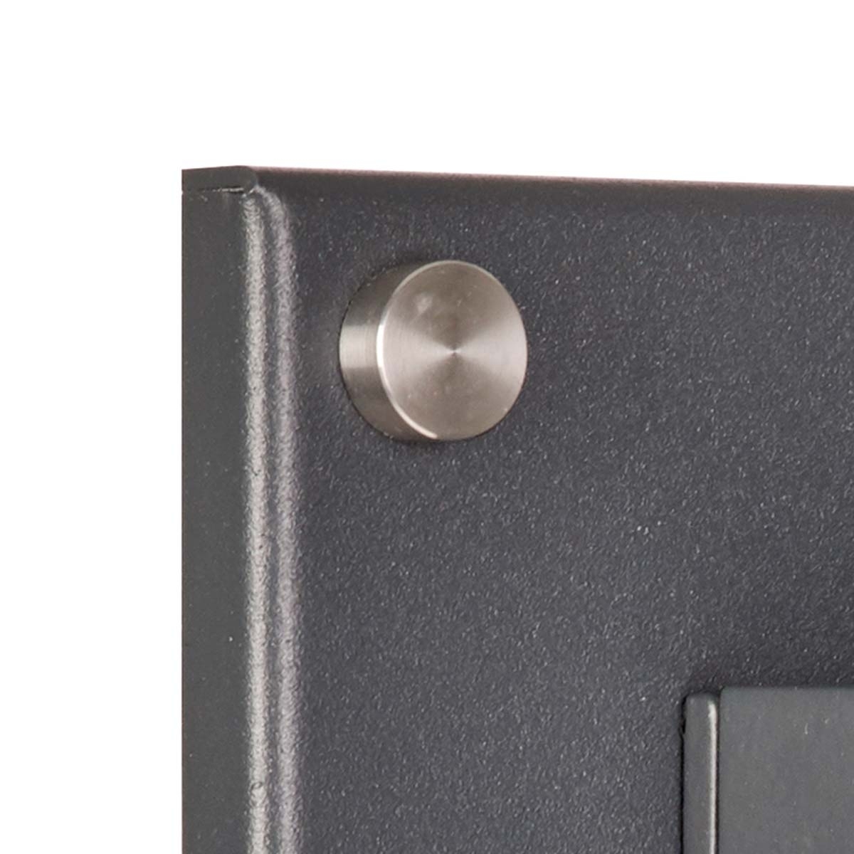 e680afa3f07ff08db6428f7587943ebd1eaeefd3 Edelstahl Klingelplatte OHAIN - RAL nach Wahl