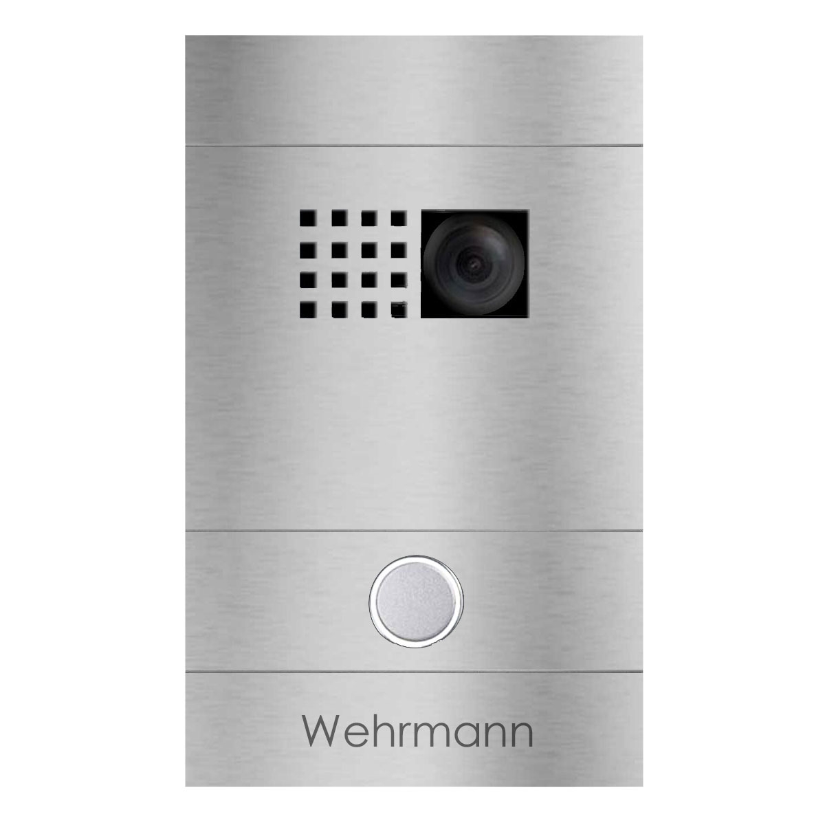 Video Türstation DIVISION 530S - Edelstahl geschliffen - Comelit Ultra VIDEO Komplettset Wifi