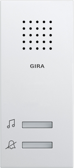Gong a superficie Gira bianco puro lucido 120003 Gong a superficie Gira bianco puro lucido 120003