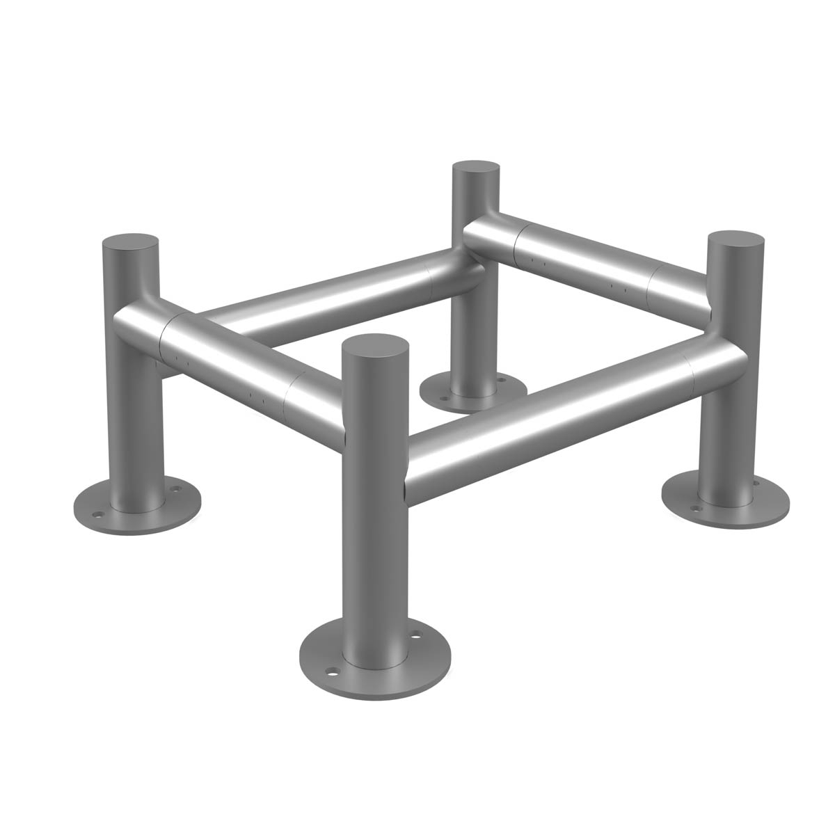 Rammschutz 672 ST-R - passend für Ladesäule Plug/Draw - Edelstahl V2A geschliffen Rammschutz 672 ST-R - passend für Ladesäule Plug/Draw - Edelstahl V2A geschliffen