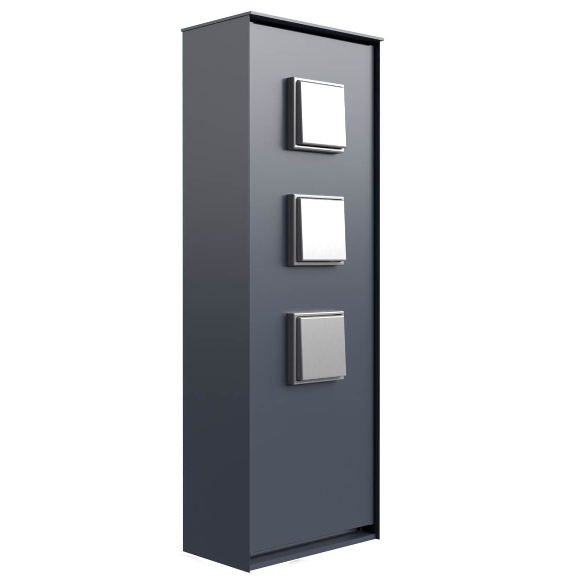Design socket column GOETHE 200x600 for floor mounting - RAL of your choice Design socket column GOETHE 200x600 for floor mounting - RAL of your choice