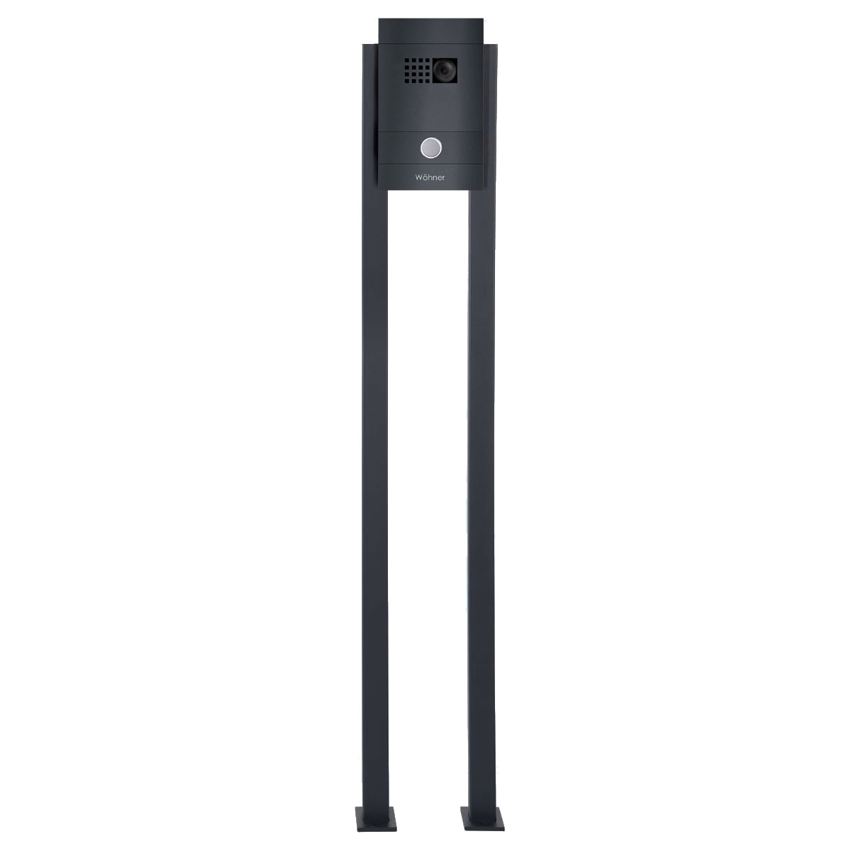 Video door station free-standing DIVISION 530S ST-Q - RAL of your choice - Comelit Ultra VIDEO complete set Wifi