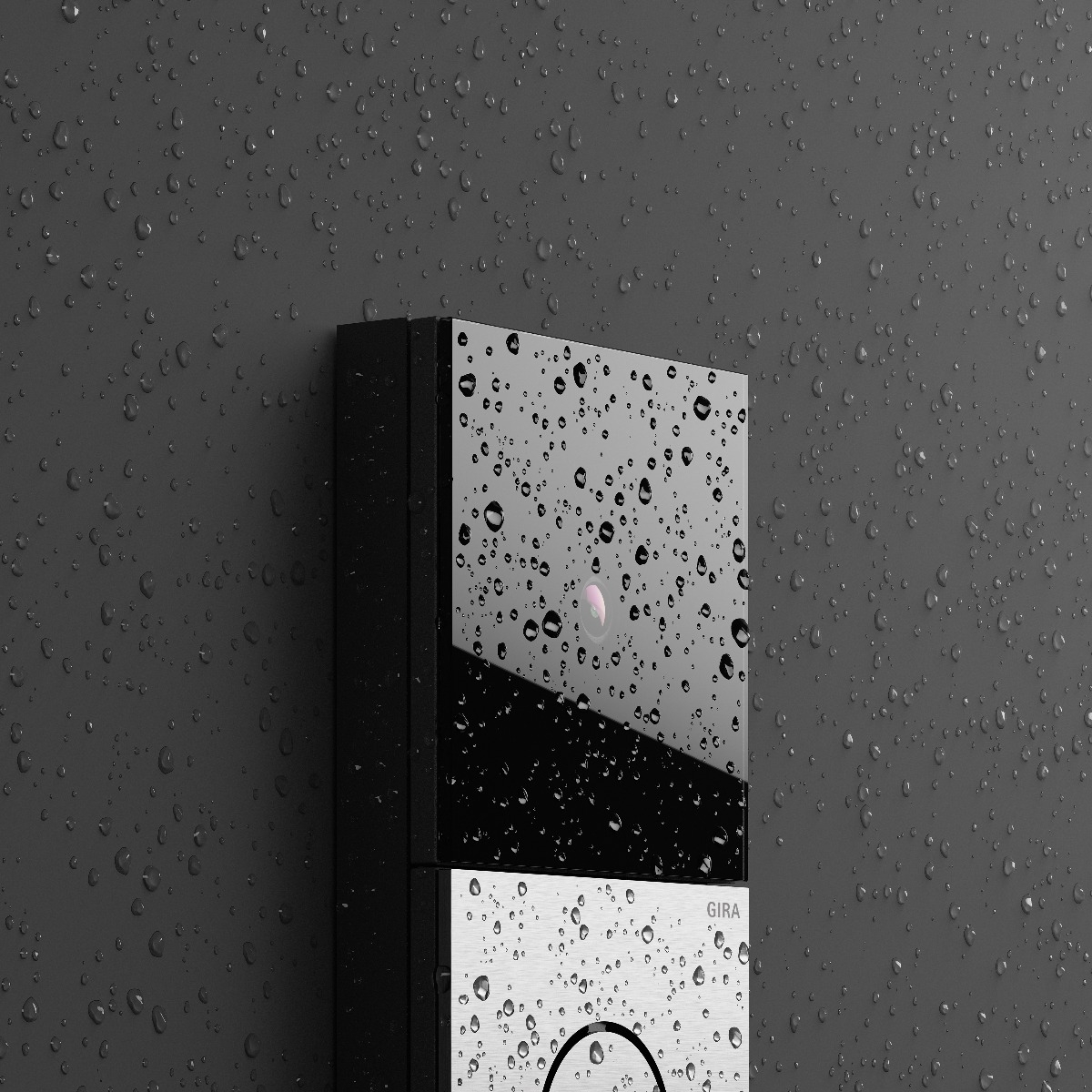 Gira System 106 Kameramodul - Erfassungswinkel 100° - Schwarzglas Gira System 106 Kameramodul - Erfassungswinkel 100° - Schwarzglas