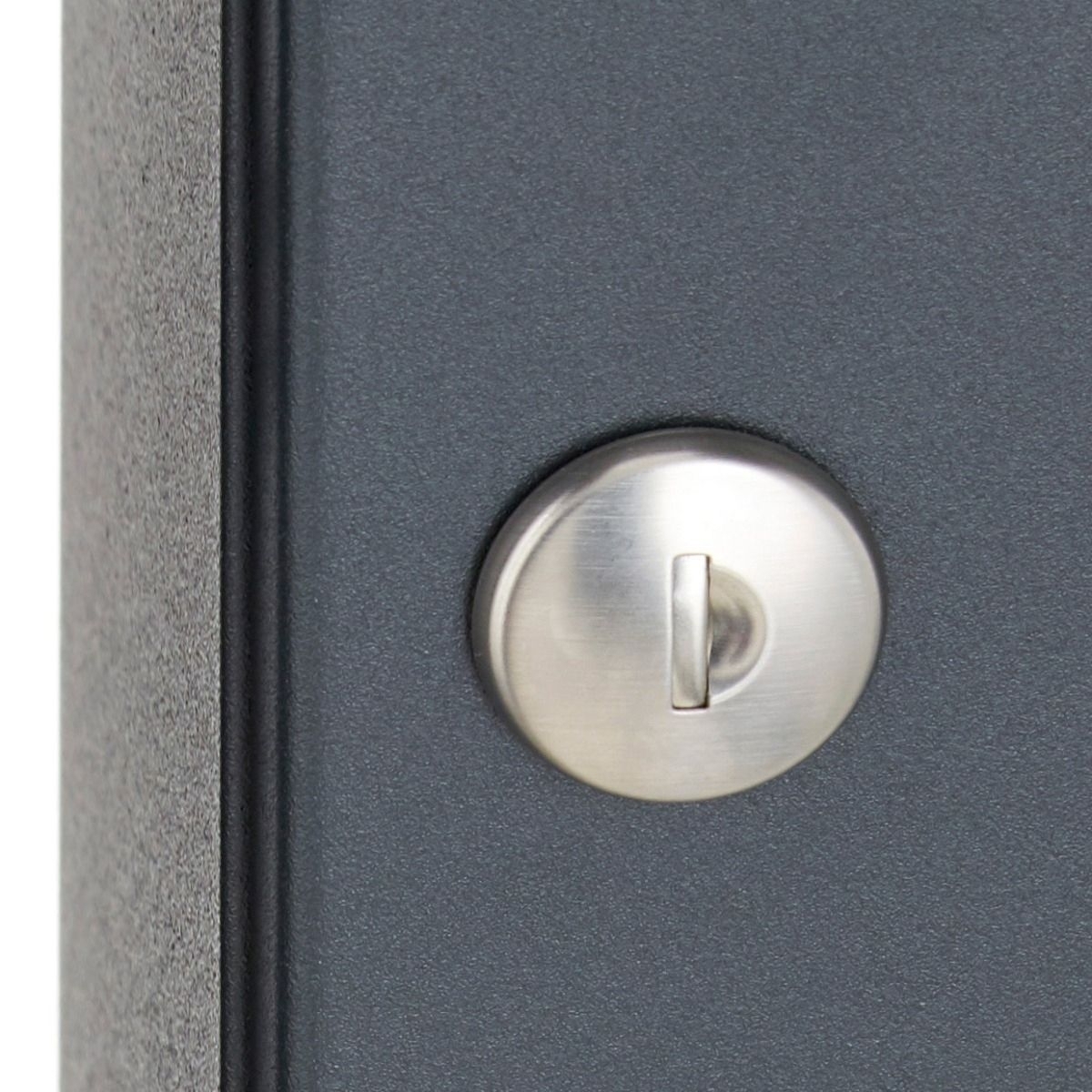 7er 2x4 Aufputz Briefkasten Design BASIC 382A AP mit Klingelkasten - RAL 7016 anthrazitgrau