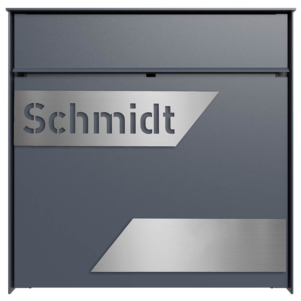 Design Aufputz Briefkasten GOETHE AP - LaserCut Edition - RAL nach Wahl Design Aufputz Briefkasten GOETHE AP - LaserCut Edition - RAL nach Wahl