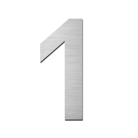 27558c308c80ad42a45934a9f5b6215692564be9 Stainless steel V4A house number 75mm, self-adhesive