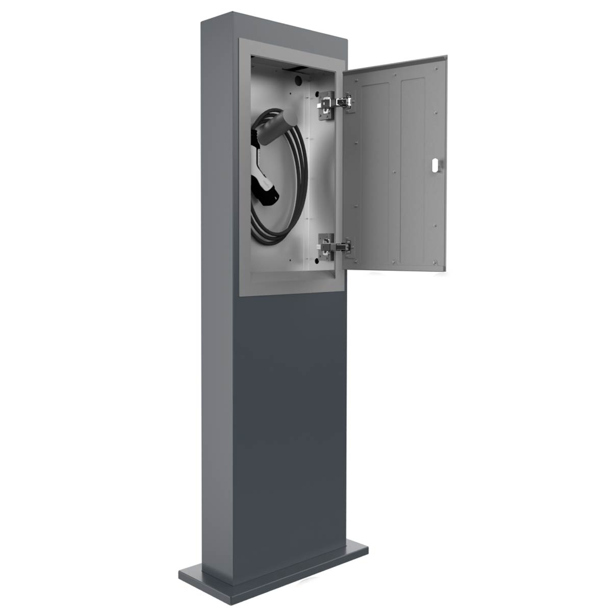 Close BASIC Charge 1X charging pole - 22kW/32A with type 2 charging cable Close BASIC Charge 1X charging pole - 22kW/32A with type 2 charging cable