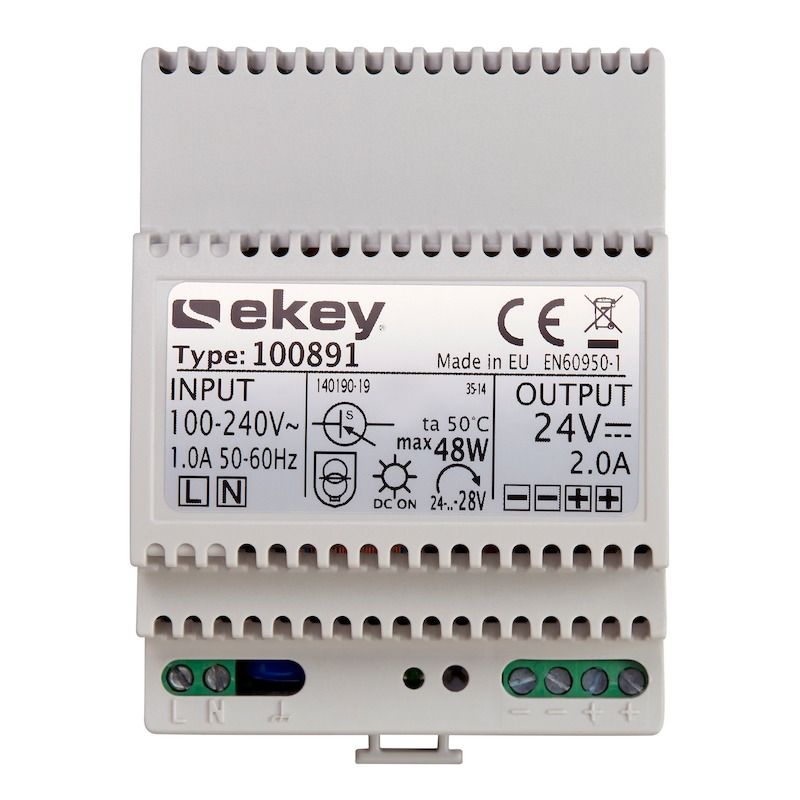 ekey NT REG 230 VAC/24 VDC/2 A ekey NT REG 230 VAC/24 VDC/2 A